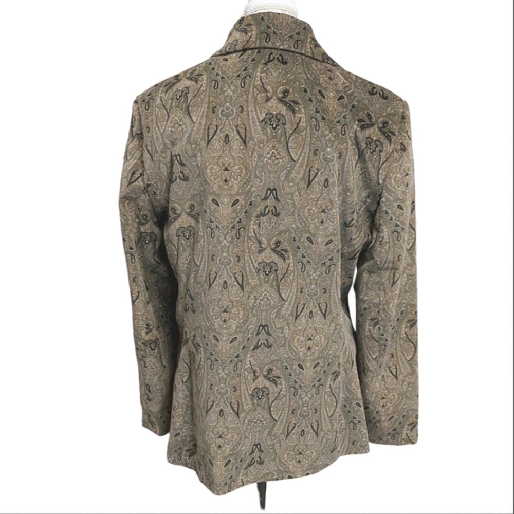 Vintage paisley blazer - Picture 2 of 4